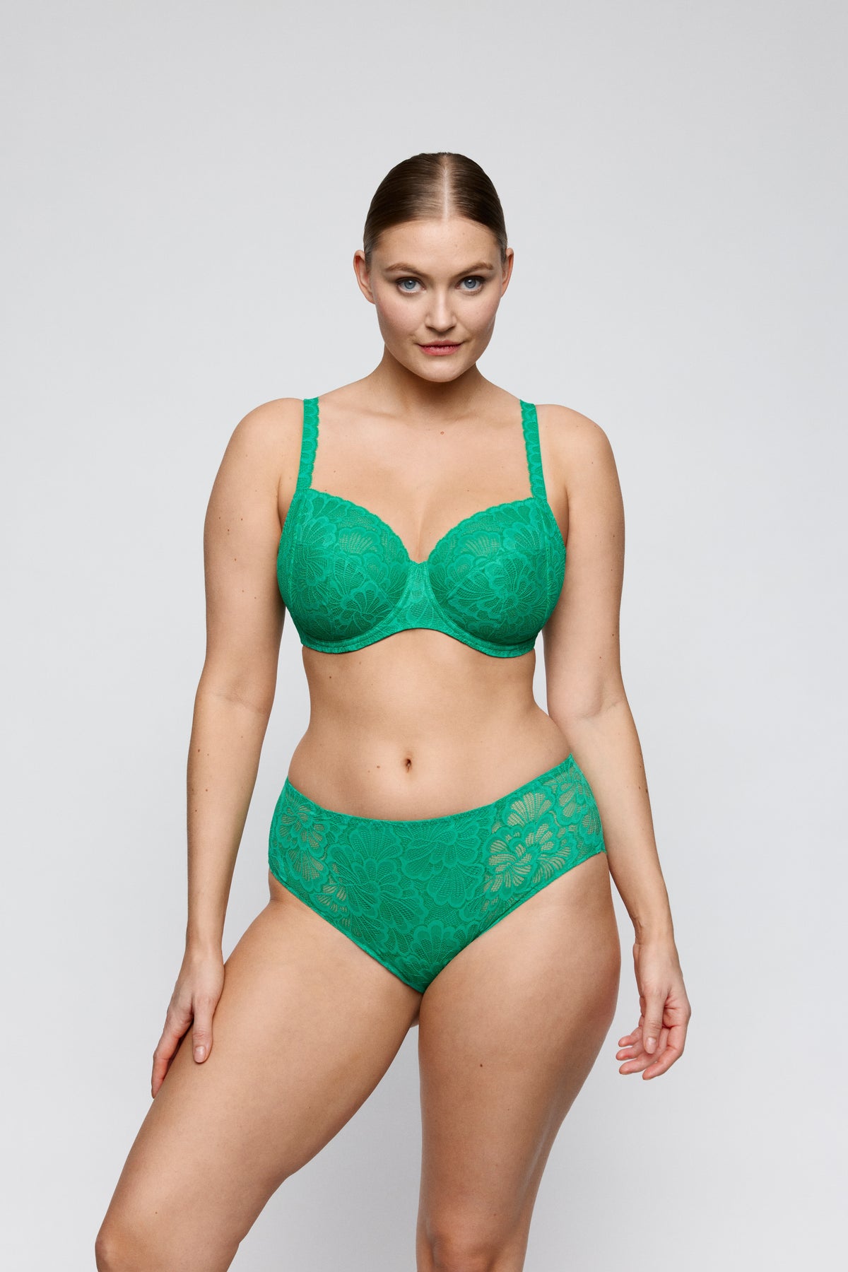 Primadonna Twist Mocuto Full Cup Bra In Vivid Green