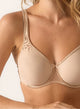 Empreinte Melody Underwired Moulded Seamless Full Cup Bra in Caramel