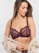 Empreinte Tess Underwired Low neck Bra In Amethyste