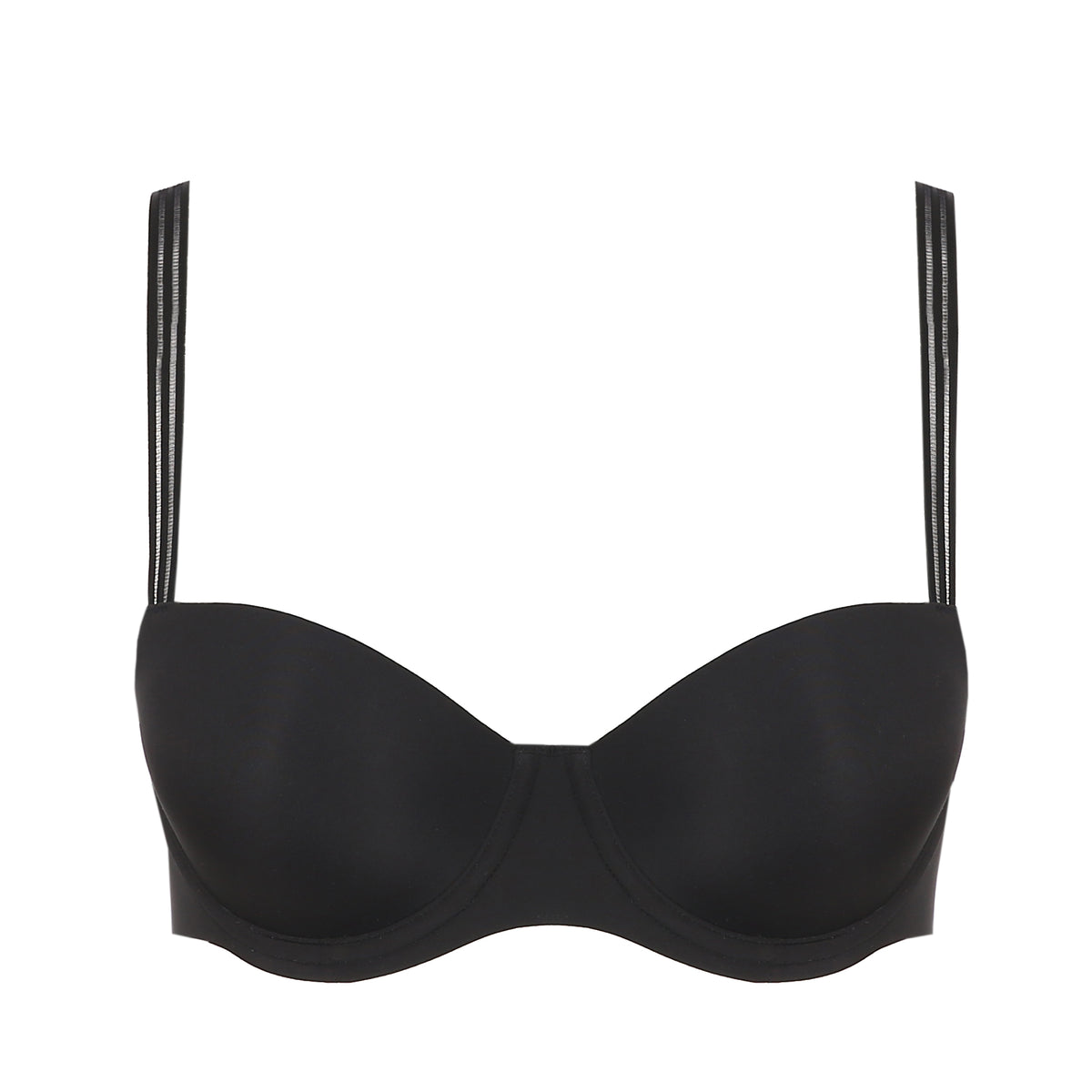 Marie Jo Louie Padded Balcony Bra In Black