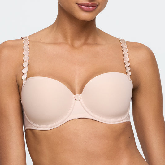 Marie Jo Tom Padded Balcony Bra In Caffé Latte