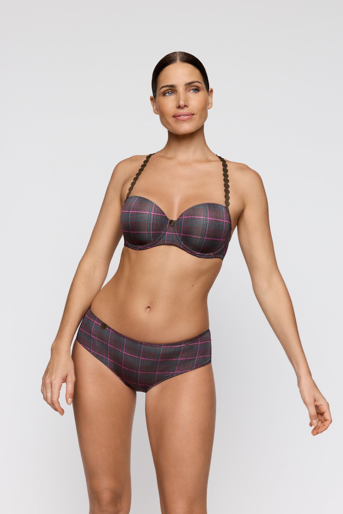Marie Jo Tom Padded Balcony Bra In Wengé