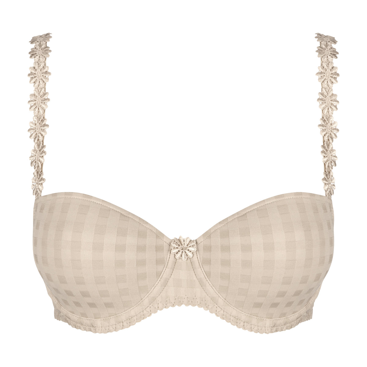 Marie Jo Avero Padded Balcony Bra In Caffé Latte