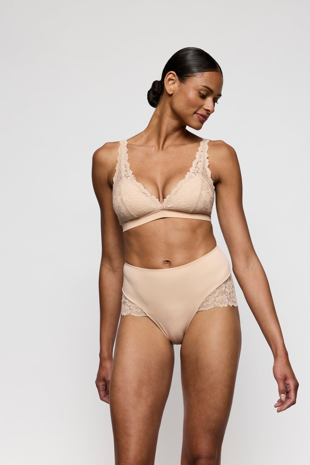 Marie Jo Soft Studio Full Briefs In Caffé Latte