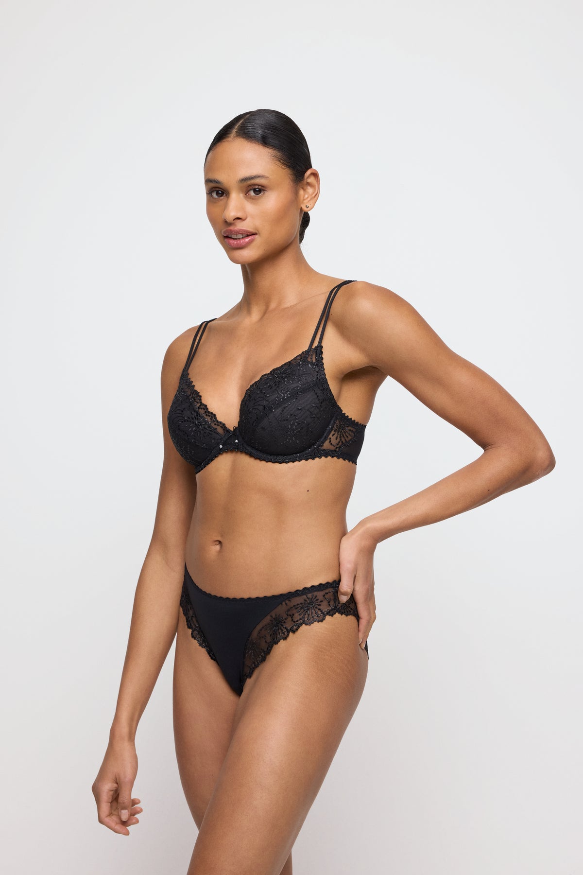 Marie Jo Jane Italian Briefs In Black