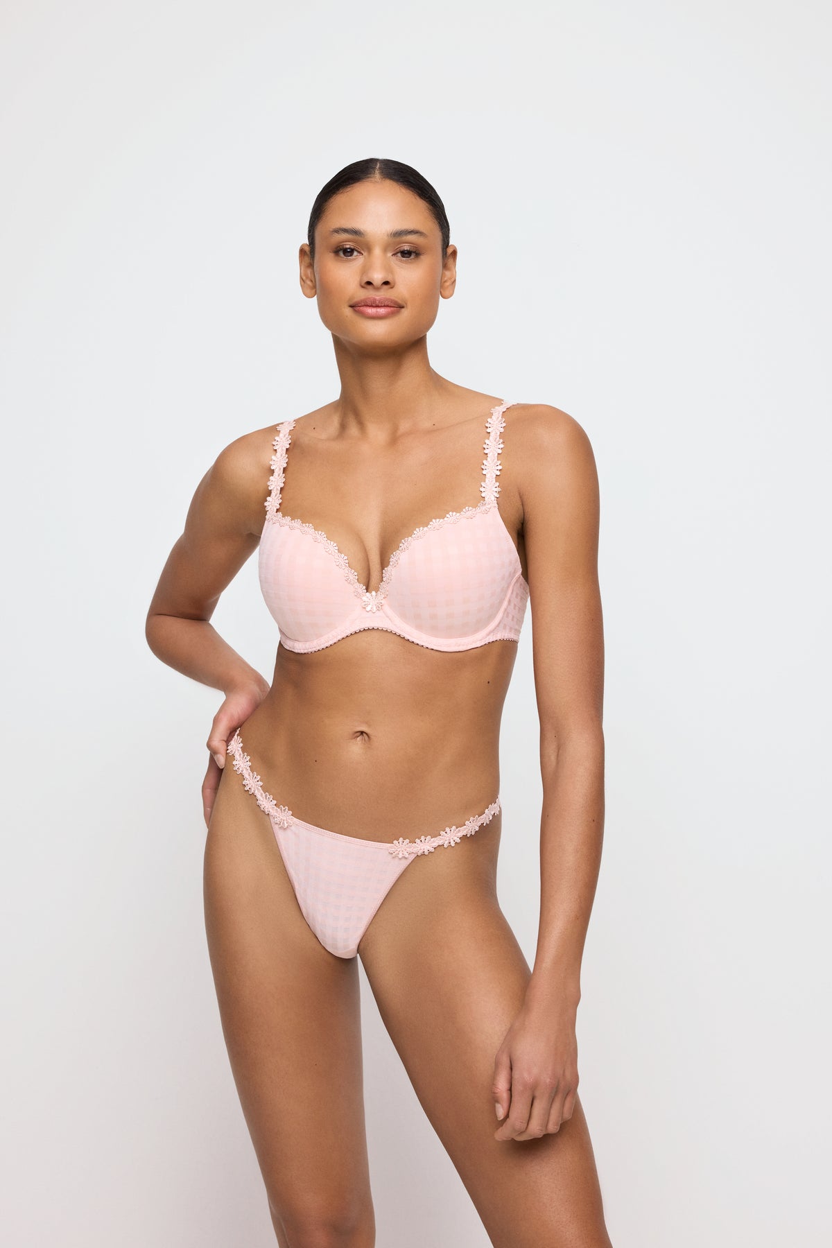 Marie Jo Avero Push-up Bra In Pearly Pink