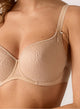 Empreinte Verity Moulded Spacer Bra in Caramel