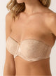 Empreinte Melody Underwired Strapless Bra in Caramel