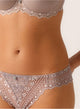Empreinte Cassiopee Thong in Rose Sauvage