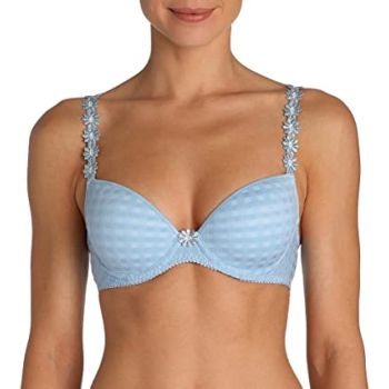 Marie Jo Avero Moulded Round Shaped Bra in Ice Blue