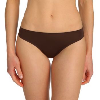Marie Jo Color Studio Smooth Regular Thong In Toffee 